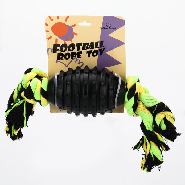 Football rope toy